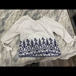 Floral blouse